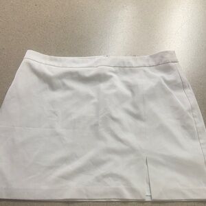 Halogen Elegant White Skirt